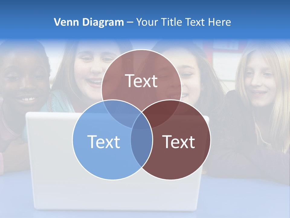 Primary Education Listening Pupil PowerPoint Template