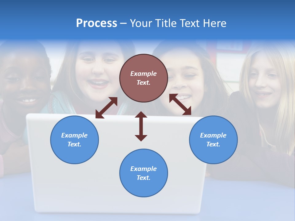 Primary Education Listening Pupil PowerPoint Template