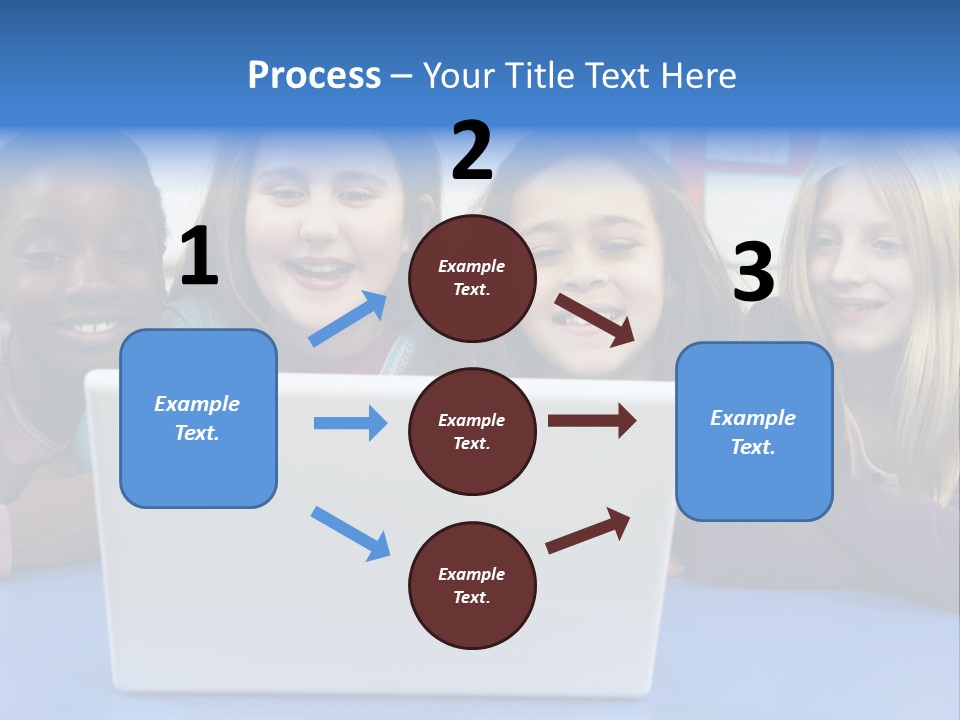 Primary Education Listening Pupil PowerPoint Template