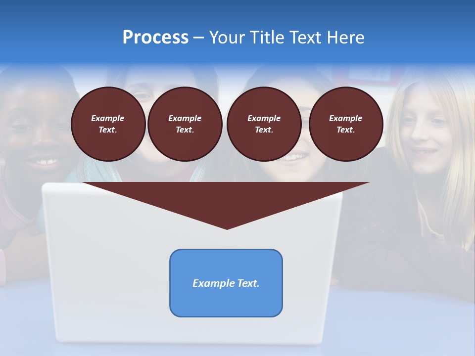 Primary Education Listening Pupil PowerPoint Template