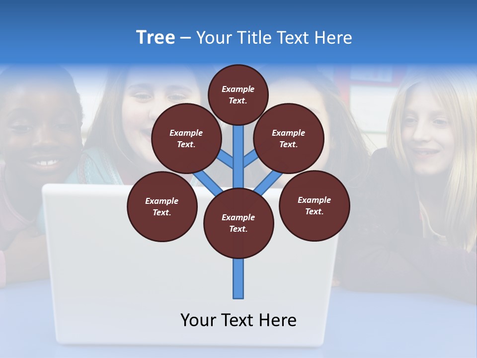 Primary Education Listening Pupil PowerPoint Template