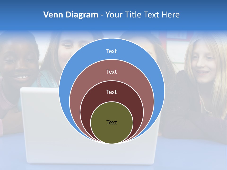 Primary Education Listening Pupil PowerPoint Template