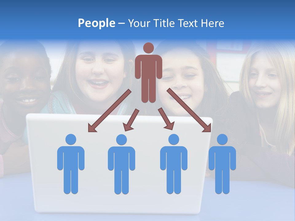 Primary Education Listening Pupil PowerPoint Template