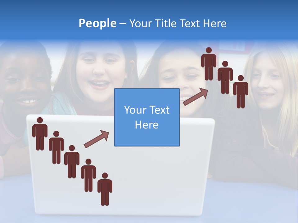 Primary Education Listening Pupil PowerPoint Template