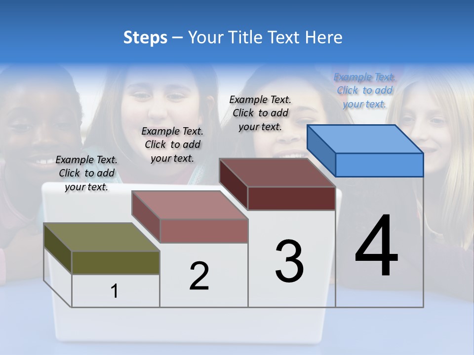 Primary Education Listening Pupil PowerPoint Template