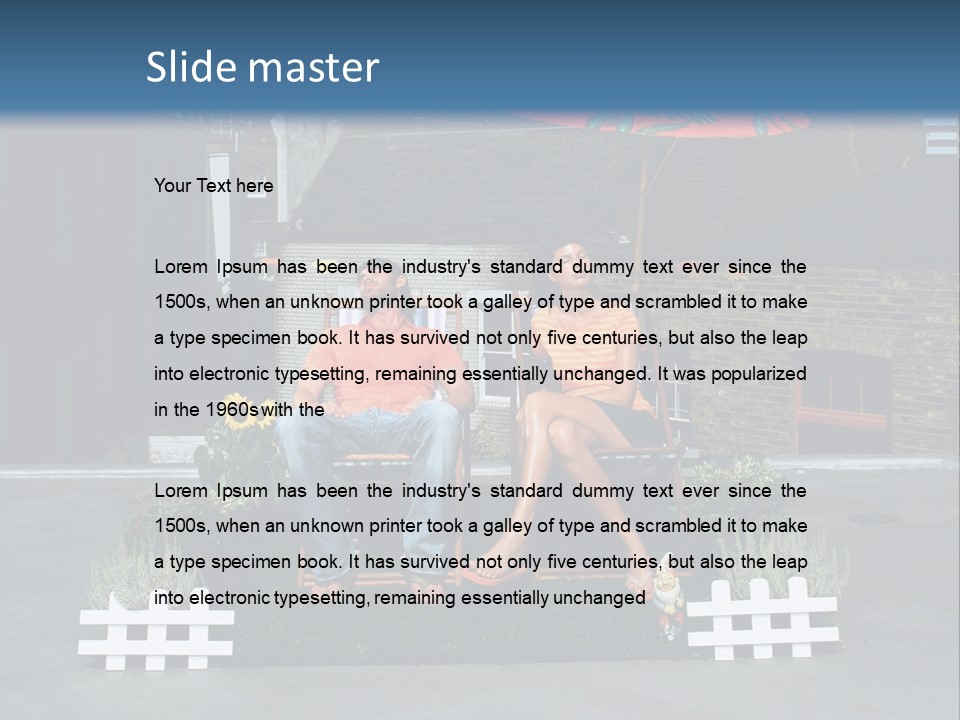 Store Flavor Industrial PowerPoint Template