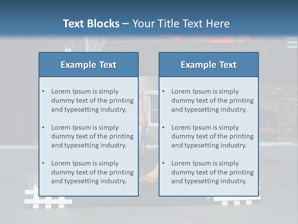 Store Flavor Industrial PowerPoint Template