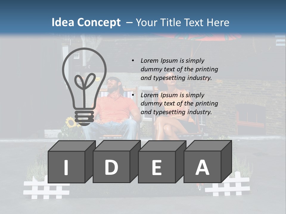 Store Flavor Industrial PowerPoint Template