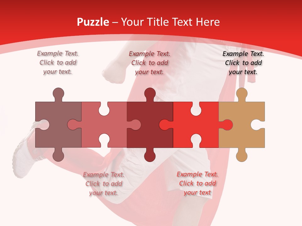 Child Girl Costume PowerPoint Template