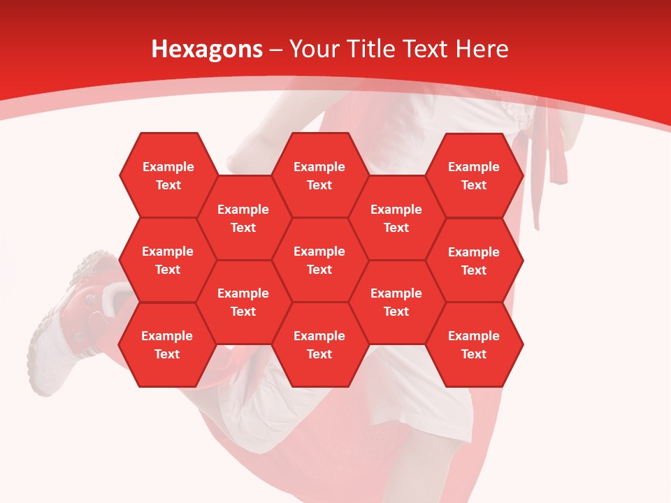 Child Girl Costume PowerPoint Template