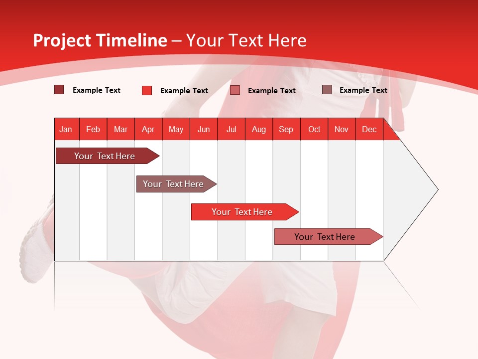 Child Girl Costume PowerPoint Template