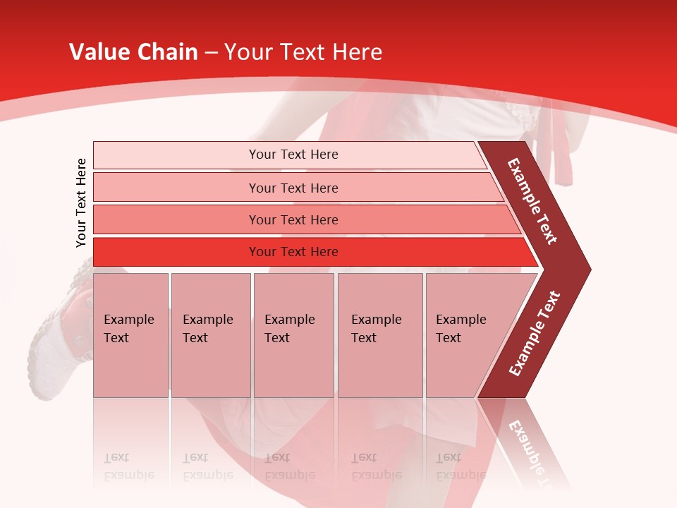 Child Girl Costume PowerPoint Template
