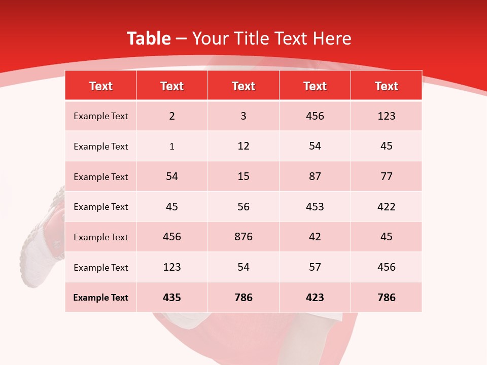 Child Girl Costume PowerPoint Template