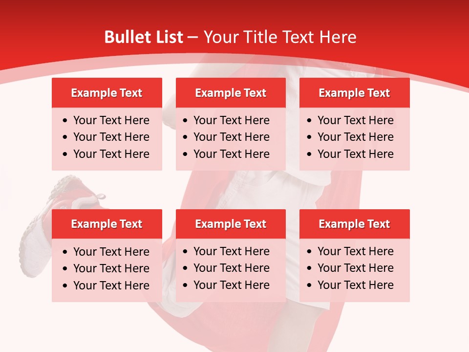 Child Girl Costume PowerPoint Template