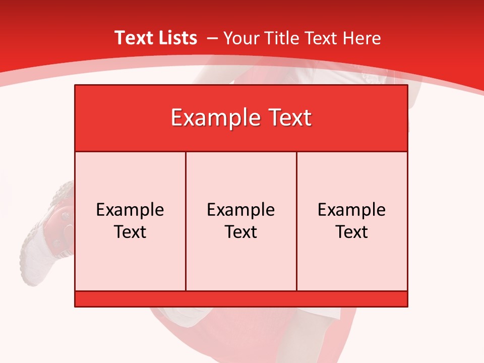 Child Girl Costume PowerPoint Template