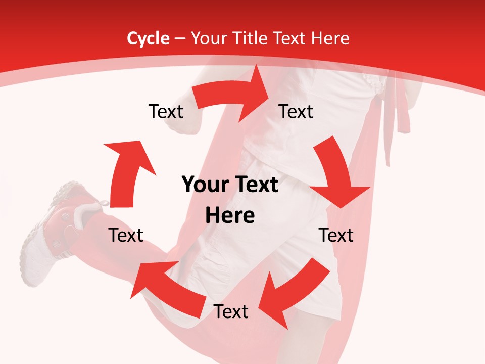 Child Girl Costume PowerPoint Template