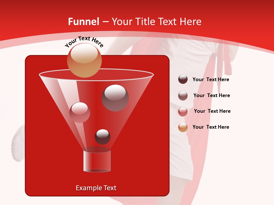 Child Girl Costume PowerPoint Template