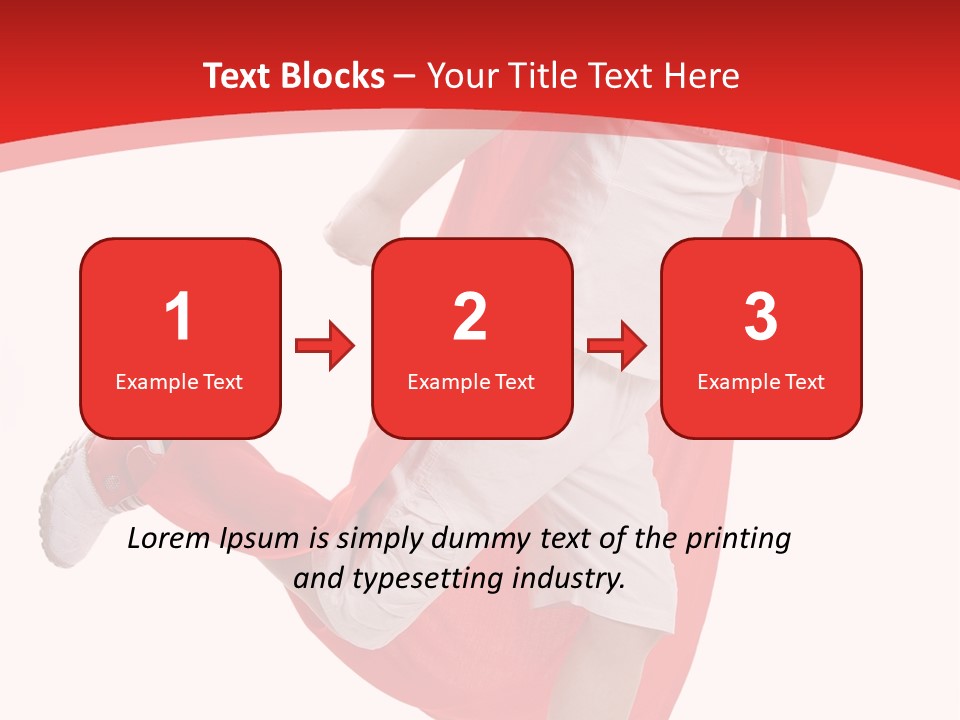 Child Girl Costume PowerPoint Template