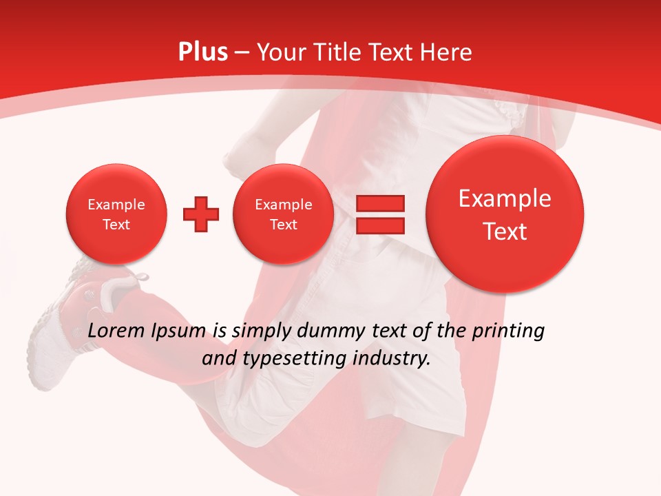 Child Girl Costume PowerPoint Template