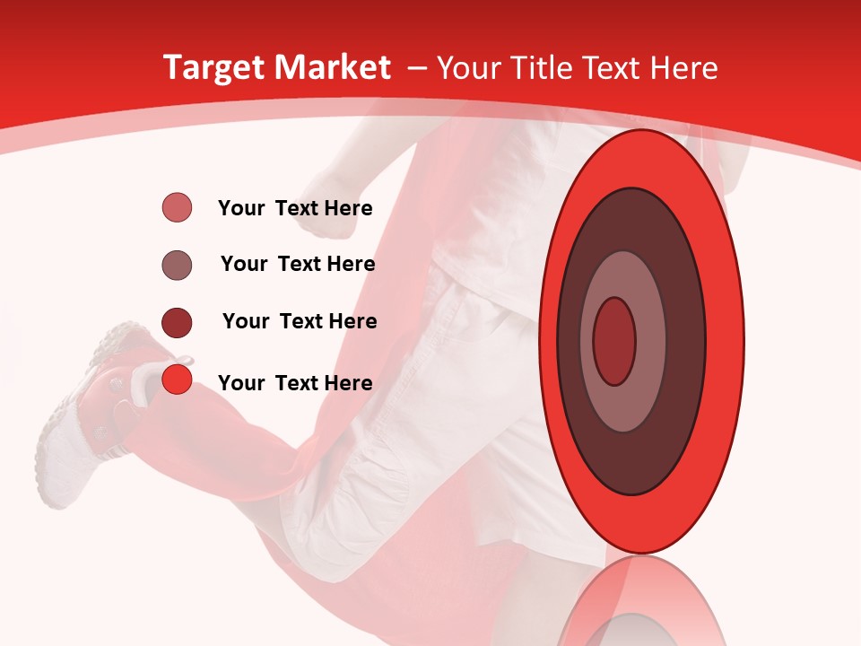 Child Girl Costume PowerPoint Template