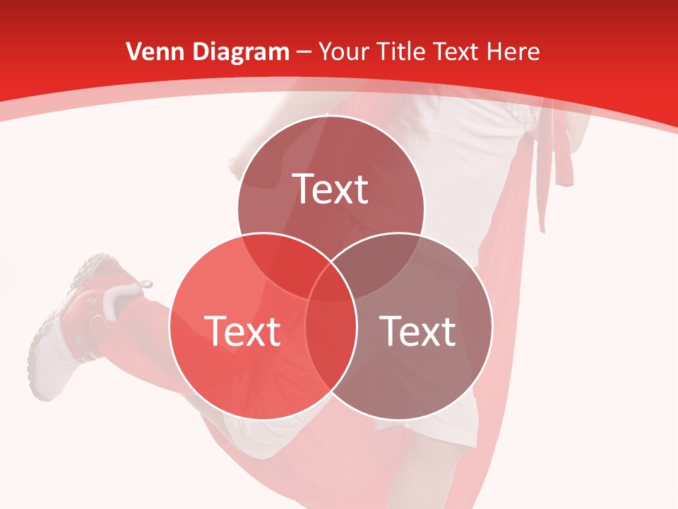 Child Girl Costume PowerPoint Template