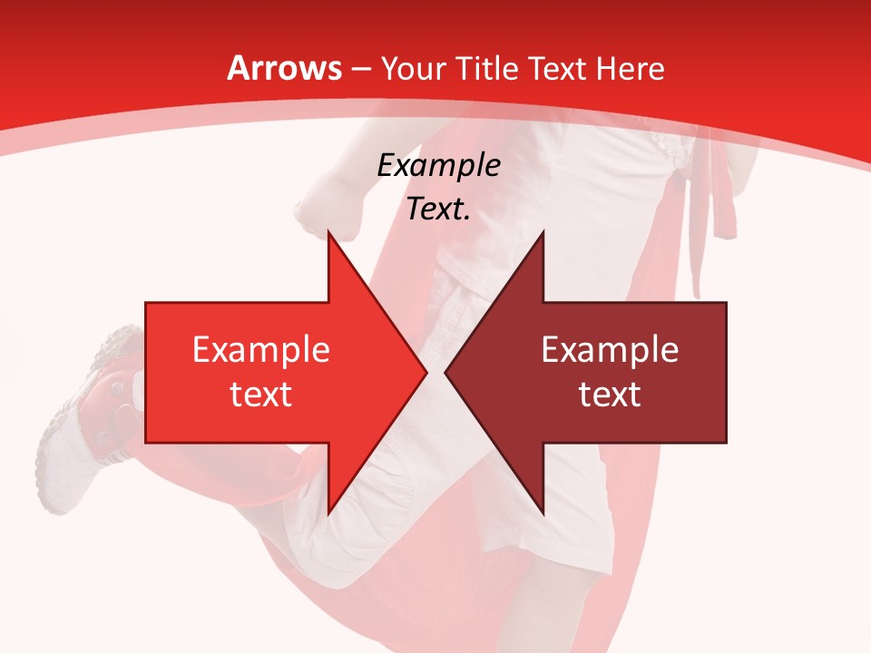 Child Girl Costume PowerPoint Template