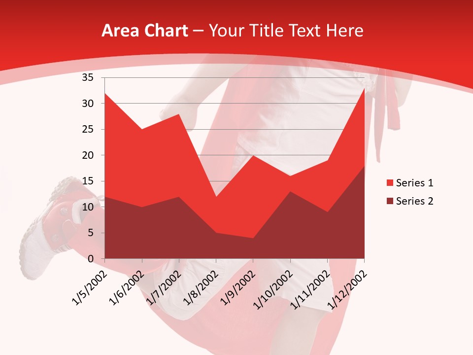 Child Girl Costume PowerPoint Template