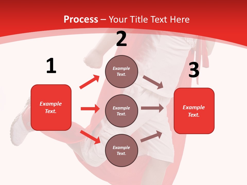 Child Girl Costume PowerPoint Template