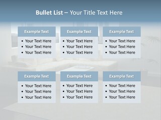 A Living Room With A Couch And A Coffee Table PowerPoint Template