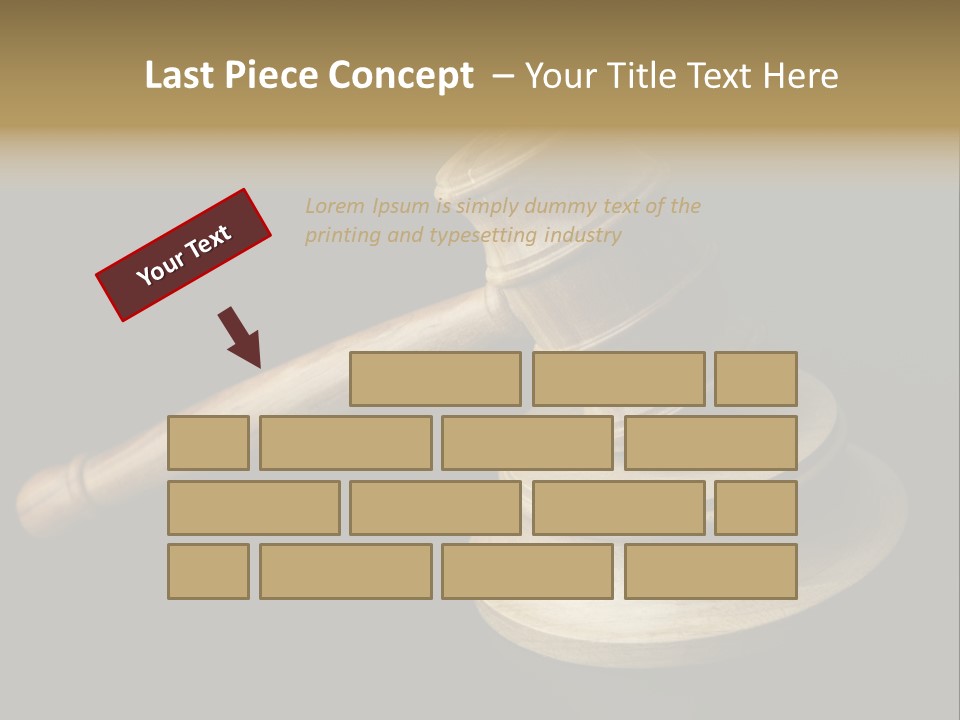 Law Judgment Legal PowerPoint Template