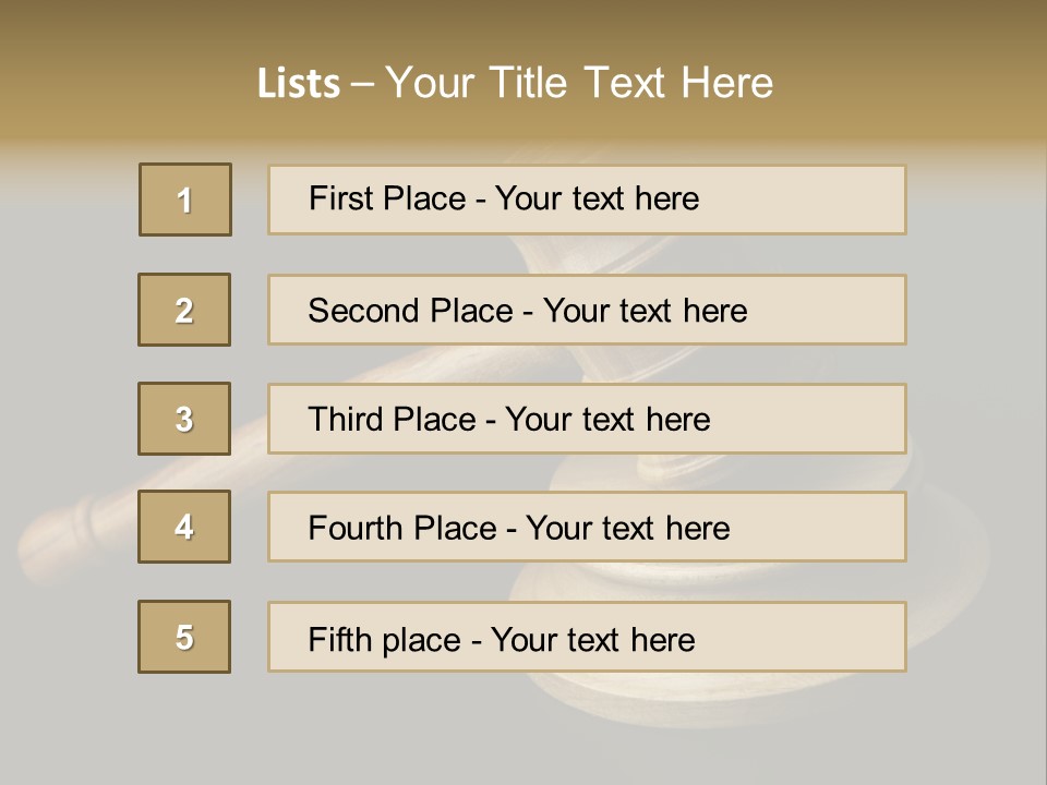 Law Judgment Legal PowerPoint Template
