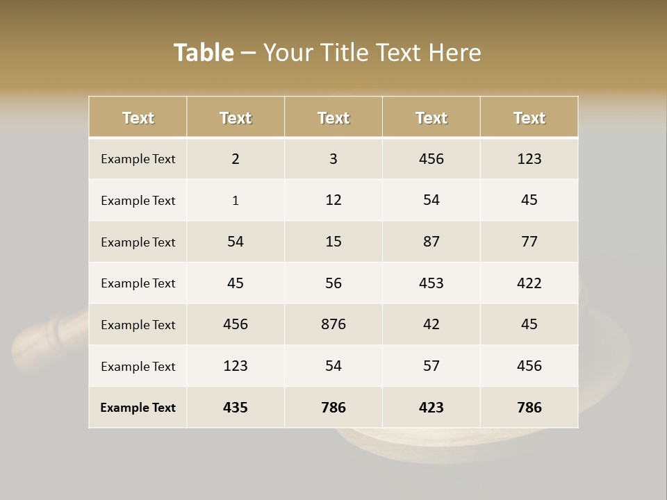 Law Judgment Legal PowerPoint Template