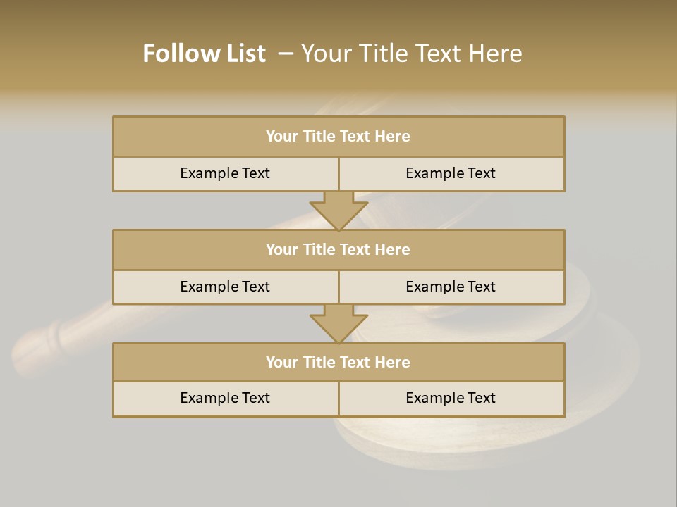 Law Judgment Legal PowerPoint Template
