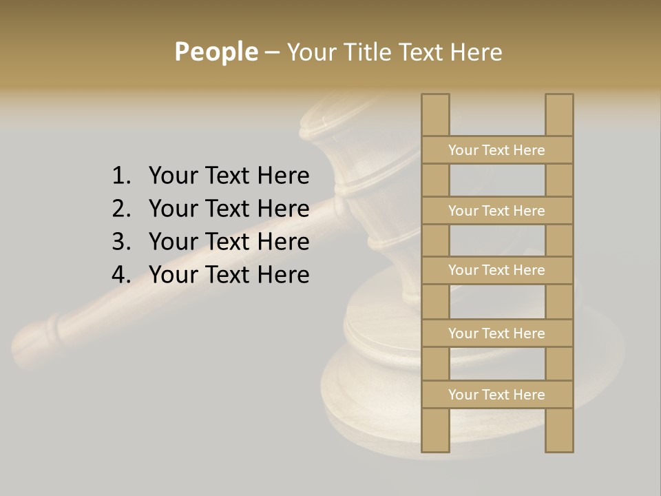 Law Judgment Legal PowerPoint Template