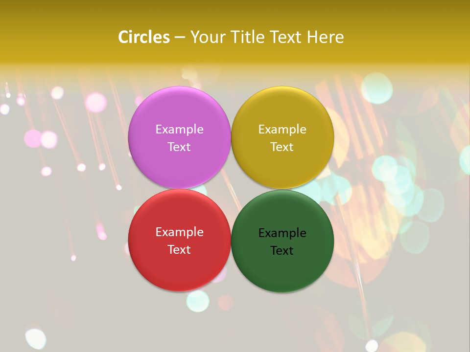 Concept Yellow Party PowerPoint Template