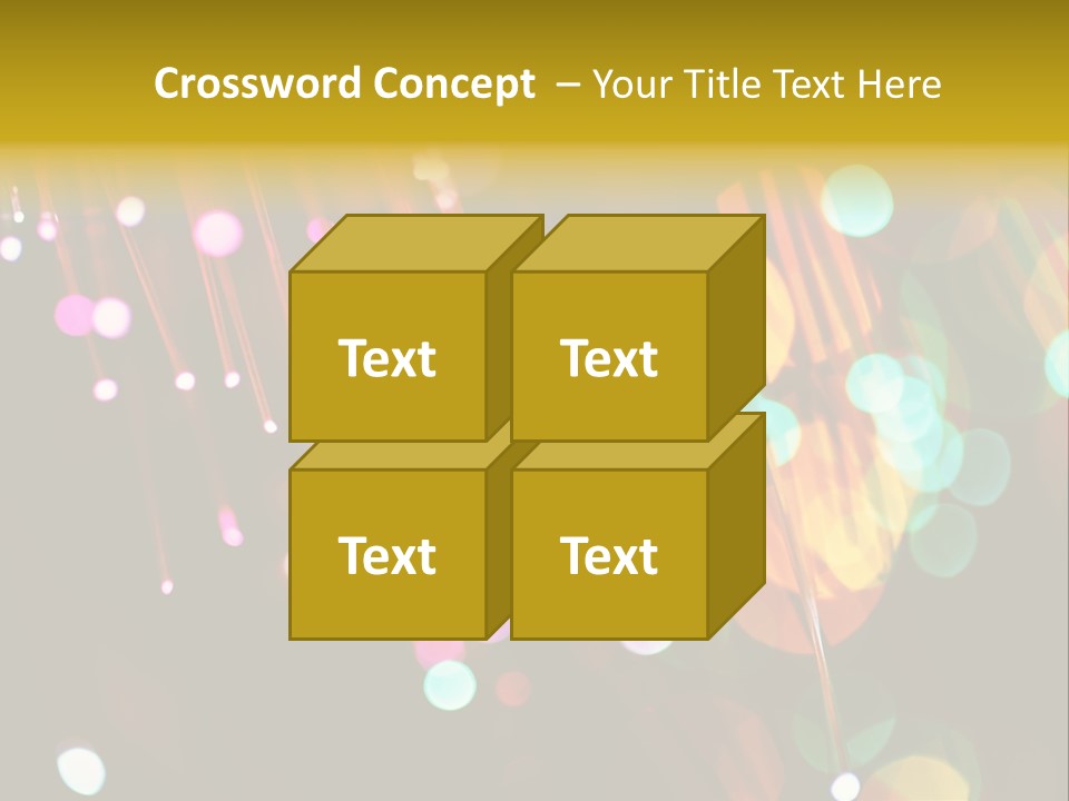 Concept Yellow Party PowerPoint Template