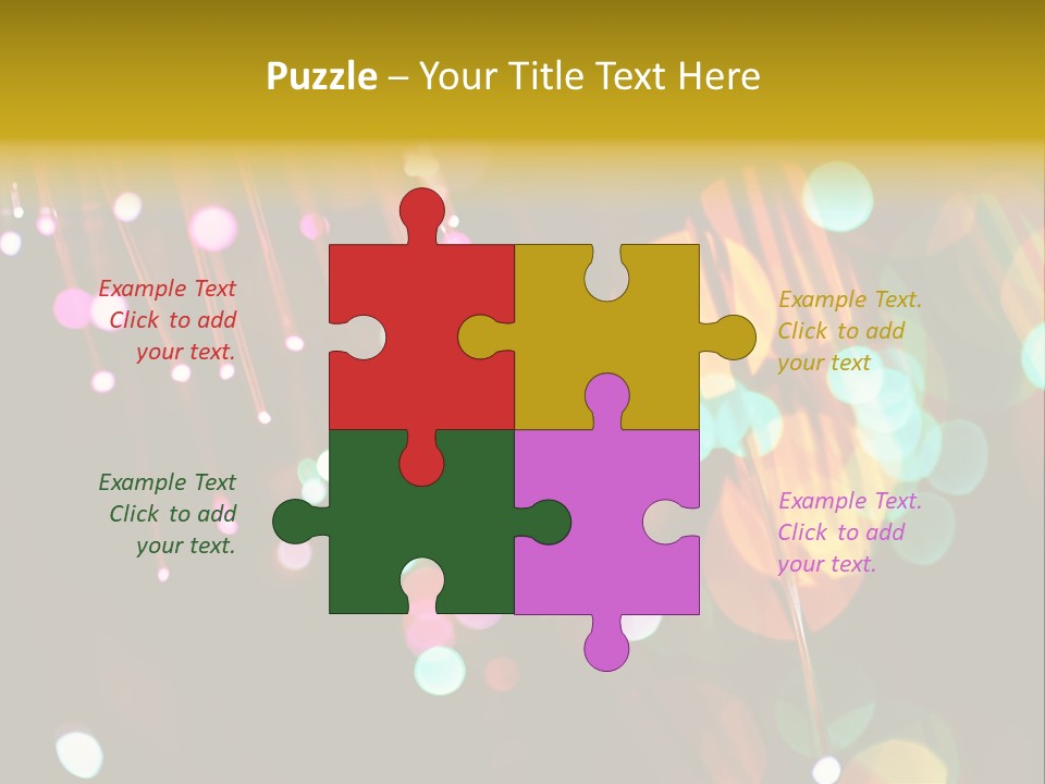 Concept Yellow Party PowerPoint Template