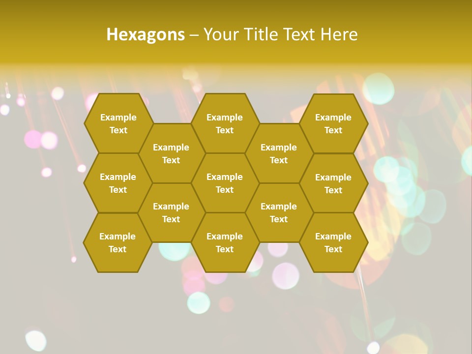 Concept Yellow Party PowerPoint Template