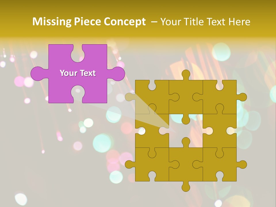 Concept Yellow Party PowerPoint Template