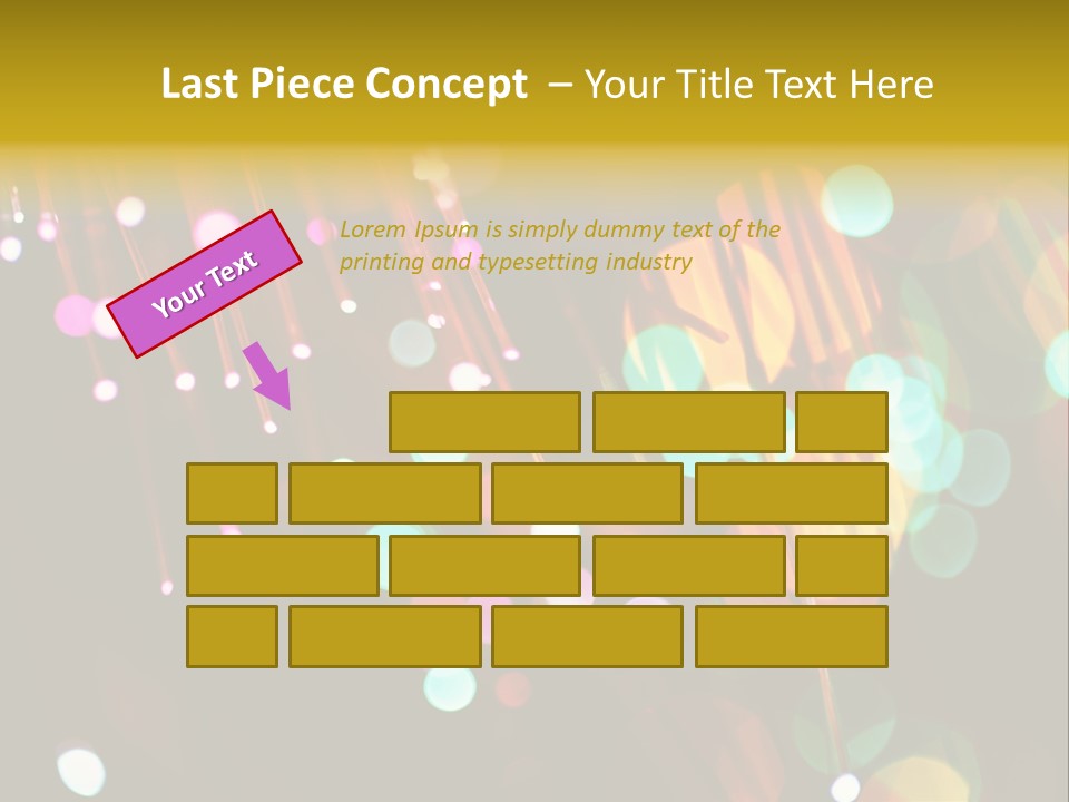 Concept Yellow Party PowerPoint Template
