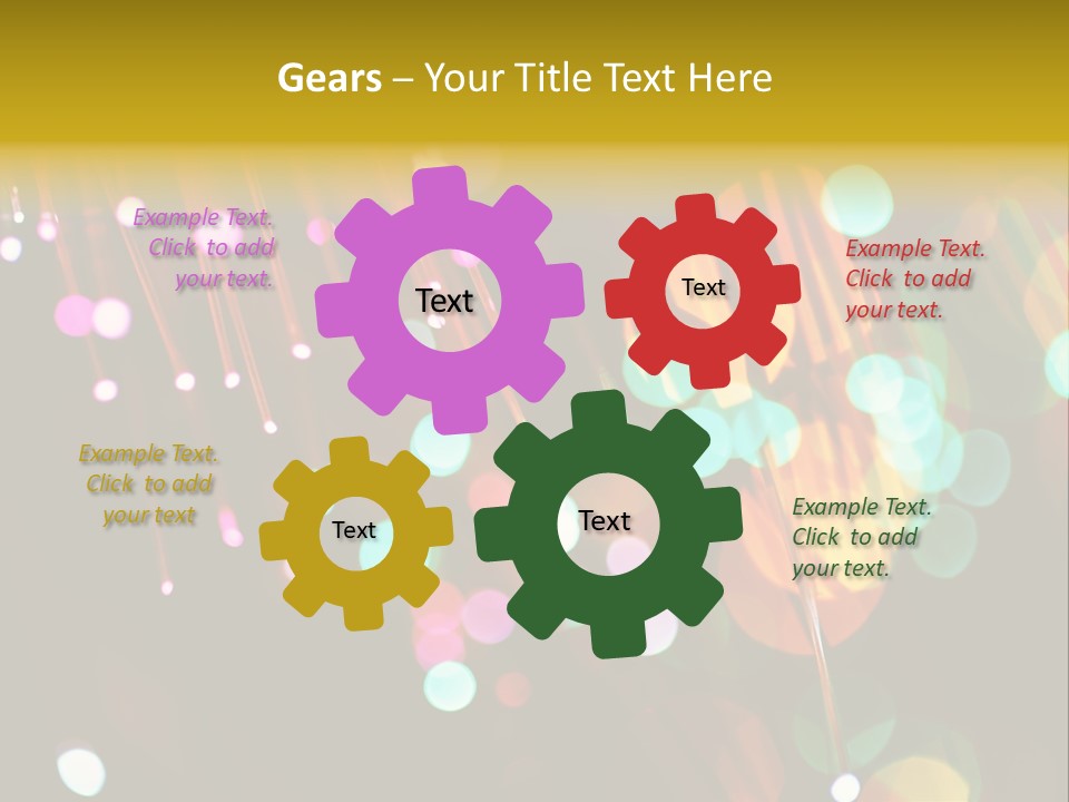 Concept Yellow Party PowerPoint Template