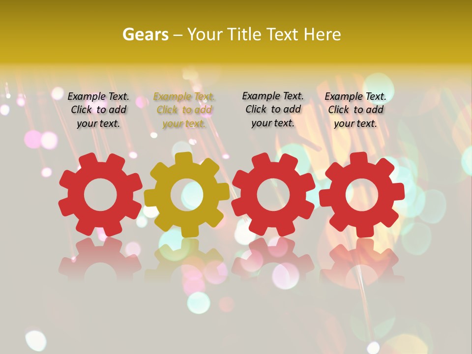 Concept Yellow Party PowerPoint Template