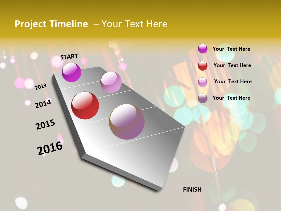 Concept Yellow Party PowerPoint Template