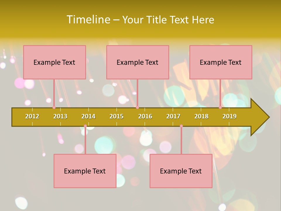 Concept Yellow Party PowerPoint Template