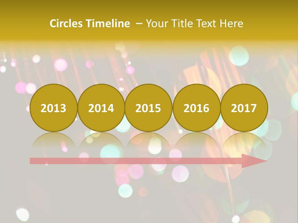 Concept Yellow Party PowerPoint Template