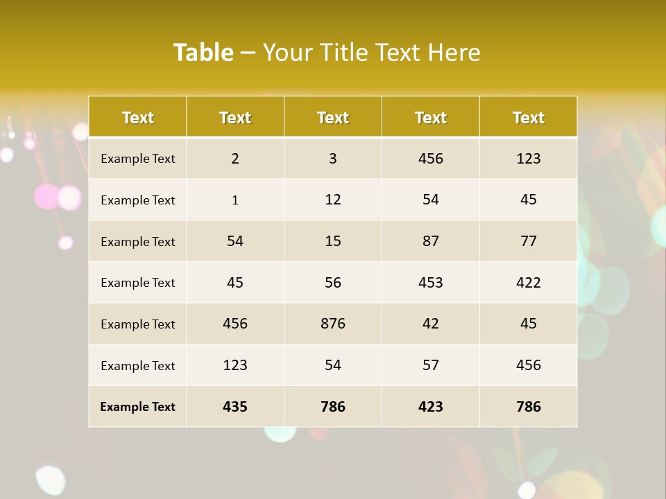 Concept Yellow Party PowerPoint Template