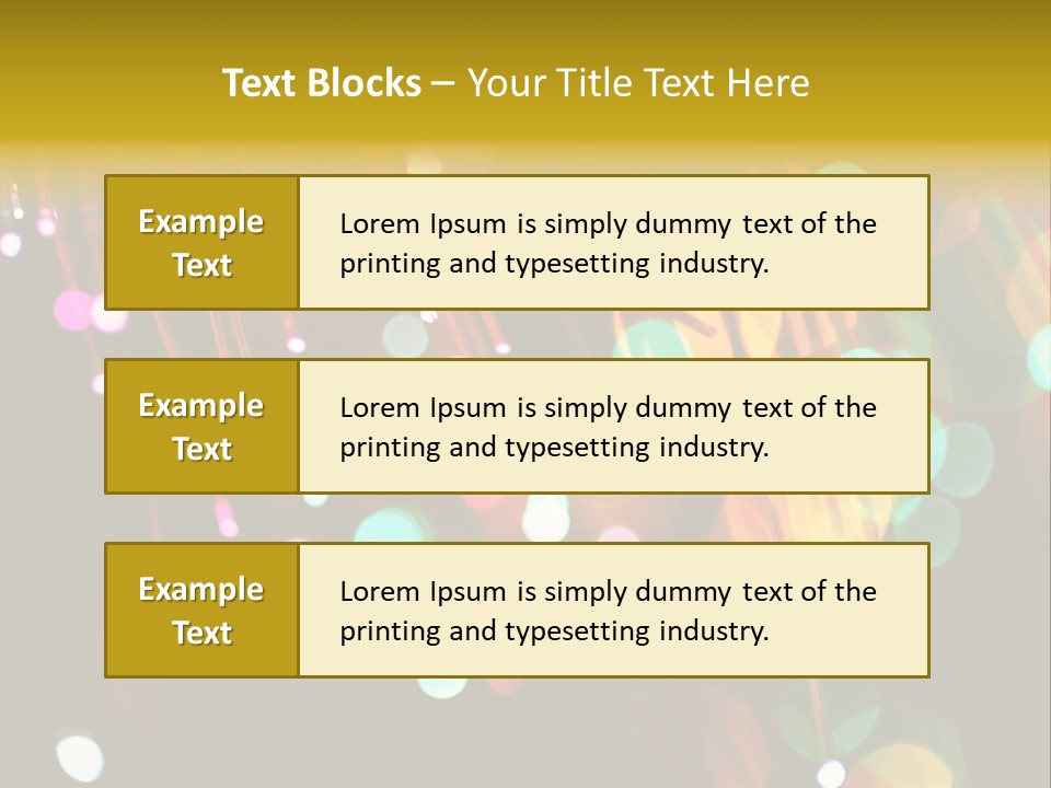 Concept Yellow Party PowerPoint Template