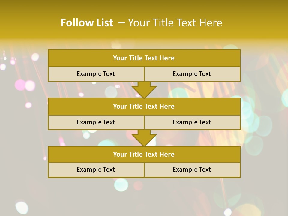 Concept Yellow Party PowerPoint Template