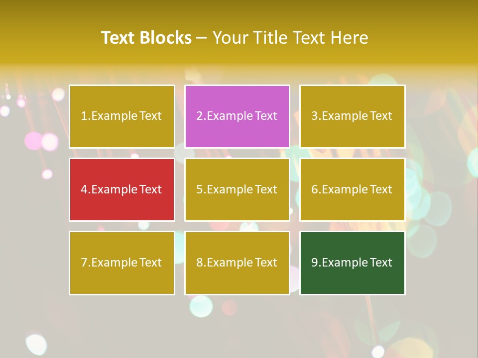 Concept Yellow Party PowerPoint Template