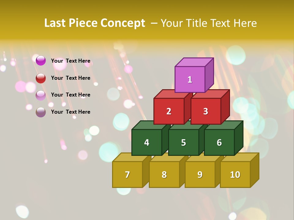 Concept Yellow Party PowerPoint Template